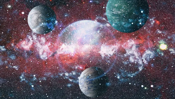 Зоряний Зовнішній Простір Текстури Фону — стокове фото