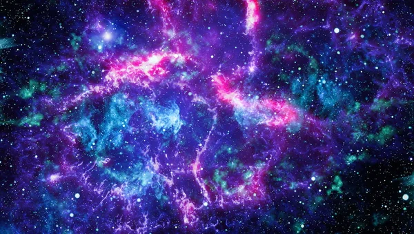 Galáxia Espiral Espaço Profundo Elementos Desta Imagem Fornecidos Pela Nasa — Fotografia de Stock