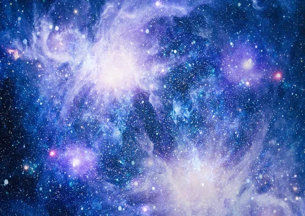 美しい星雲 星や銀河 Nasa から提供されたこのイメージの要素 — ストック写真