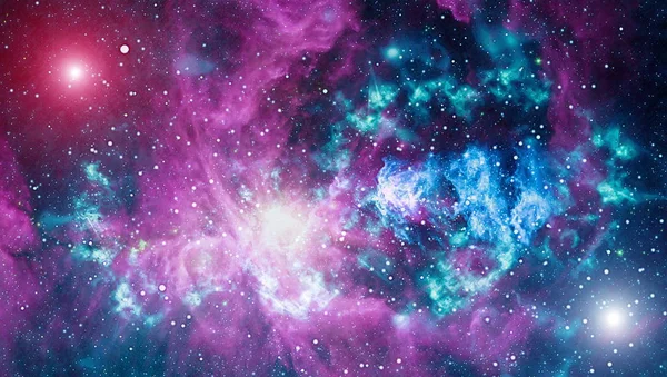 Spiralgalax Rymden Delar Denna Bild Från Nasa — Stockfoto