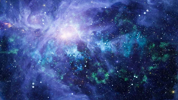 Nébuleuse Galaxies Dans Espace Éléments Cette Image Fournis Par Nasa — Photo