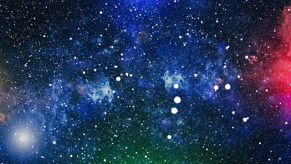 繁星的外层空间背景纹理 — 图库照片