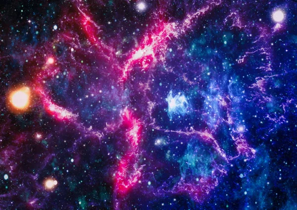 深宇宙にある渦巻銀河 Nasa から提供されたこのイメージの要素 — ストック写真