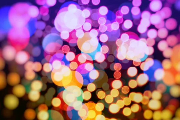 Fundo Mágico Com Cor Fundo Festivo Com Bokeh Natural Luzes — Fotografia de Stock