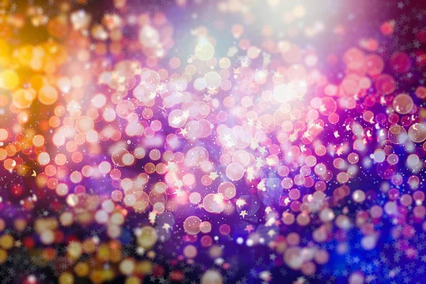 Magischer Hintergrund Mit Farbe Festlichen Hintergrund Mit Natürlichen Bokeh Und — Stockfoto