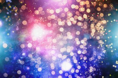 Festival ışıklar bokeh arka plan, bokeh ışıklar Defocused, bulanık bokeh, Bokeh ışık antika arka plan,