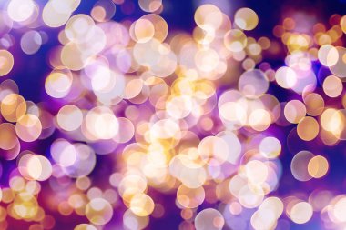 Festival ışıklar bokeh arka plan, bokeh ışıklar Defocused, bulanık bokeh, Bokeh ışık antika arka plan,