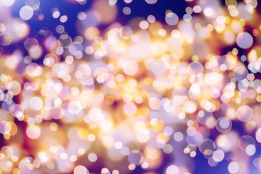 Festival ışıklar bokeh arka plan, bokeh ışıklar Defocused, bulanık bokeh, Bokeh ışık antika arka plan,