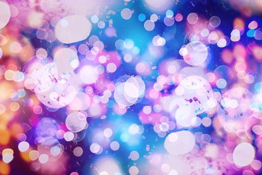 Festival ışıklar bokeh arka plan, bokeh ışıklar Defocused, bulanık bokeh, Bokeh ışık antika arka plan,