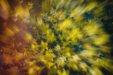 Bokeh ışık antika arka plan. dijital illüstrasyon.