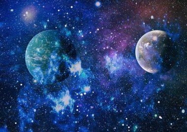 alan birçok ışık yılı uzakta dünya. Nasa tarafından döşenmiş bu görüntü unsurları