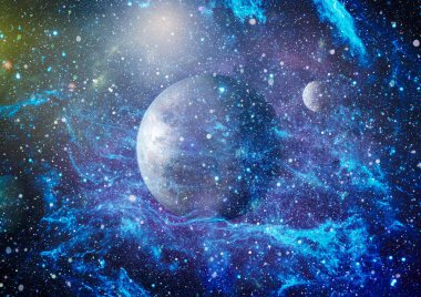 alan birçok ışık yılı uzakta dünya. Nasa tarafından döşenmiş bu görüntü unsurları