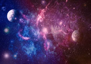 alan birçok ışık yılı uzakta dünya. Nasa tarafından döşenmiş bu görüntü unsurları