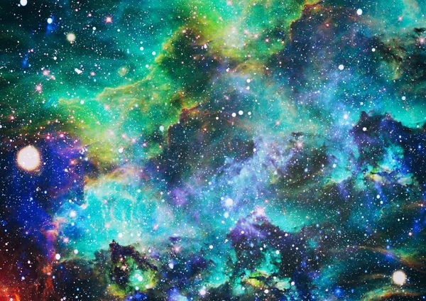 Pequeña Parte Campo Estelar Infinito Del Espacio Universo Elementos Esta —  Fotos de Stock