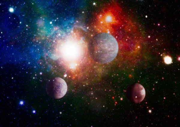 深宇宙芸術 宇宙の星々 Nasaによって提供されたこの画像の要素 — ストック写真