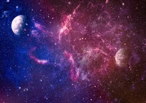 Nebel Und Offener Sternhaufen Universum Schöne Nebel Sterne Und Galaxien — Stockfoto