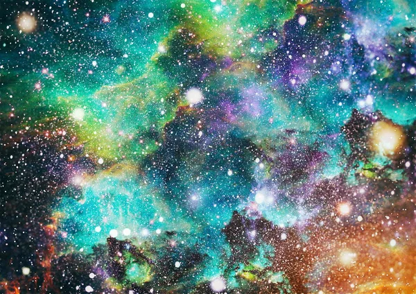 宇宙の無限の星のフィールドの小さな部分 Nasaが提供するこの画像の要素 — ストック写真