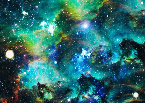 Pequeña Parte Campo Estelar Infinito Del Espacio Universo Elementos Esta —  Fotos de Stock