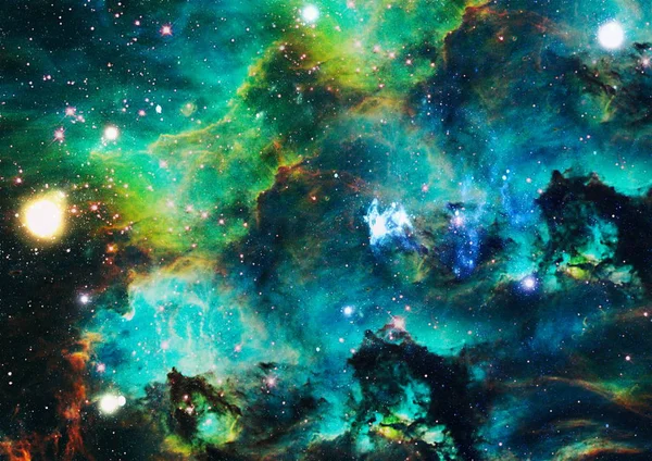 Pequeña Parte Campo Estelar Infinito Del Espacio Universo Elementos Esta — Foto de Stock