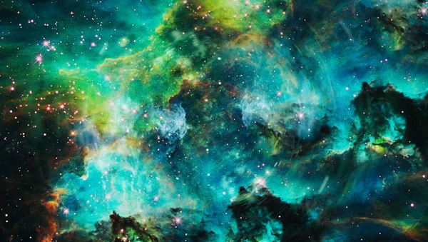 宇宙探査の美しさを示す宇宙空間の惑星や星や銀河です Nasaが提供する要素 — ストック写真