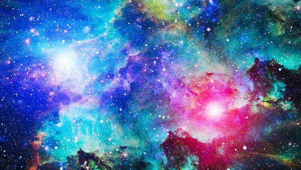 Piccola Parte Campo Stellare Infinito Nell Universo Elementi Questa Immagine — Foto Stock