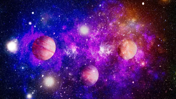 Kunst Weltraum Galaxien Nebel Und Sterne Universum Elemente Dieses Von — Stockfoto