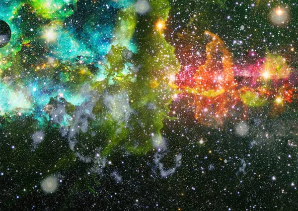 Mică Parte Dintr Câmp Stelar Infinit Din Univers Elemente Ale — Fotografie, imagine de stoc