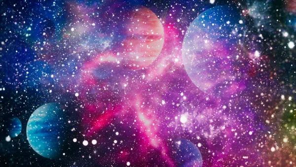 เมฆจ กรวาลของหมอกบนพ นหล นสดใส องค ประกอบของภาพน าโดยนาซ — ภาพถ่ายสต็อก