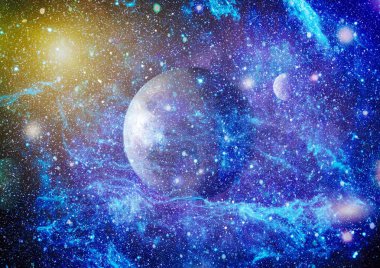 alan birçok ışık yılı uzakta dünya. Nasa tarafından döşenmiş bu görüntü unsurları