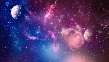 alan birçok ışık yılı uzakta dünya. Nasa tarafından döşenmiş bu görüntü unsurları