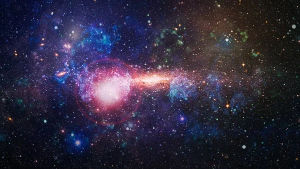 Nebulosa Cúmulo Abierto Estrellas Universo Hermosa Nebulosa Estrellas Galaxias Elementos — Foto de Stock