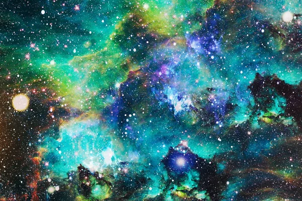 Pequeña Parte Campo Estelar Infinito Del Espacio Universo Elementos Esta —  Fotos de Stock