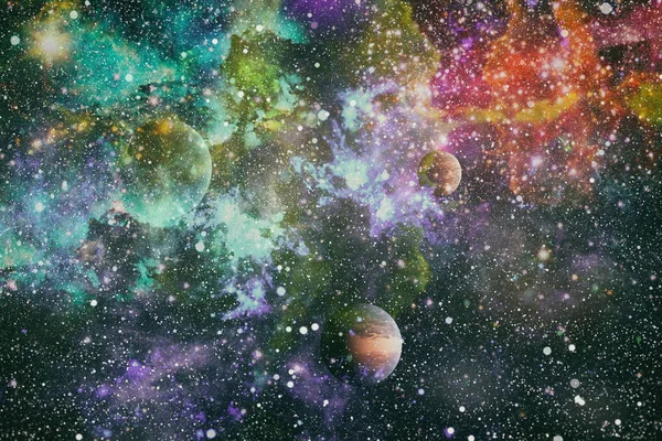 Kleiner Teil Eines Unendlichen Sternenfeldes Universum Elemente Dieses Von Der — Stockfoto