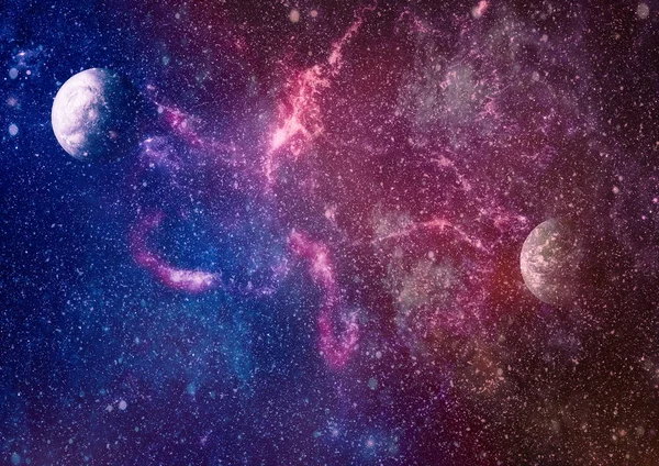 Spațiu Mulți Ani Lumină Departe Pământ Elemente Ale Acestei Imagini — Fotografie, imagine de stoc