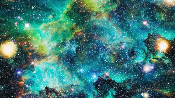 Futuristic Abstract Space Background Night Sky Stars Nebula Elements Image — Stock Photo, Image