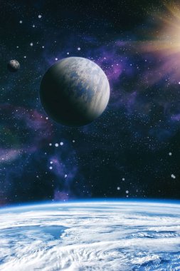 Yüksek kalite alan arka planı. Bu görüntünün elementleri NASA tarafından desteklenmektedir.