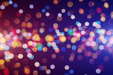 Doğal bokeh ve parlak altın ışık şenlikli arka plan. Vintage Magic arka plan ile renkli bokeh. Bahar yaz yılbaşı yeni yıl disko parti arka plan.