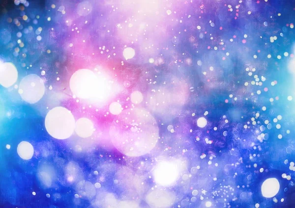 Doğal bokeh ve parlak altın ışık şenlikli arka plan. Vintage Magic arka plan ile renkli bokeh. Bahar yaz yılbaşı yeni yıl disko parti arka plan.