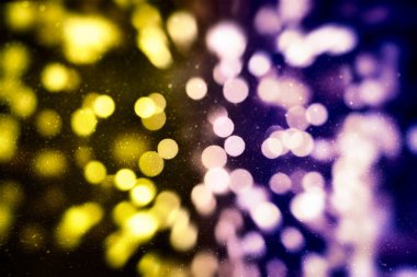 Işık kutlama arka plan ufuk altın ışıklı Noel, yeni yıl, tatil, parti için soyut