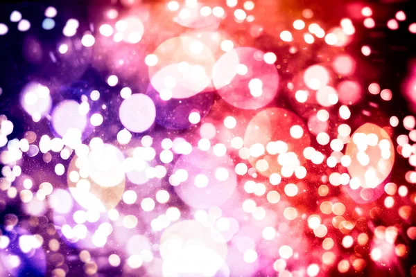 Abstraktes Licht Feier Hintergrund Mit Defokussierten Goldenen Lichtern Für Weihnachten — Stockfoto