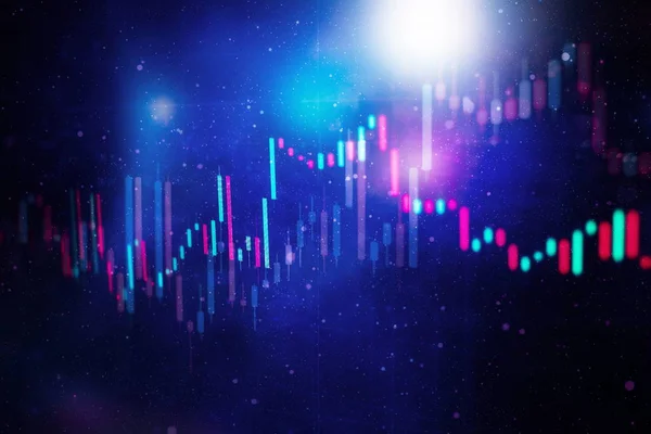 Conjunto Trabalho Para Análise Estatísticas Financeiras Análise Dados Mercado — Fotografia de Stock