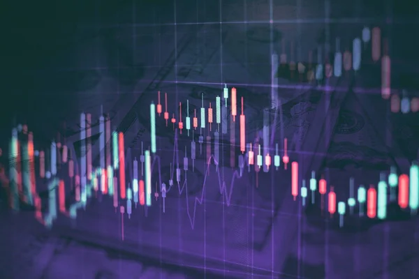 Conjunto Trabajo Para Analizar Estadísticas Financieras Analizar Datos Mercado —  Fotos de Stock