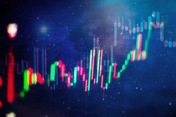 Arbetsuppsättning För Analys Finansiell Statistik Och Analys Marknadsdata — Stockfoto