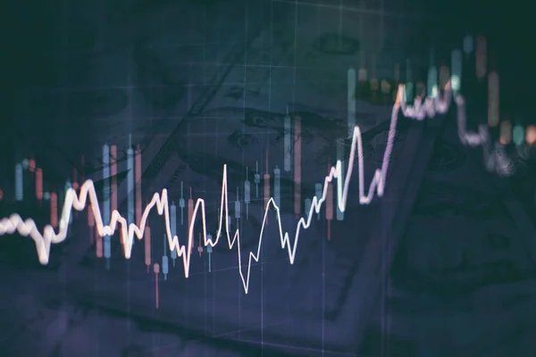 Datos Monitor Que Incluye Market Analyze Gráficos Barras Diagramas Cifras —  Fotos de Stock