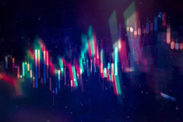 Dados Monitor Que Inclusive Market Analyze Gráficos Barras Diagramas Números — Fotografia de Stock