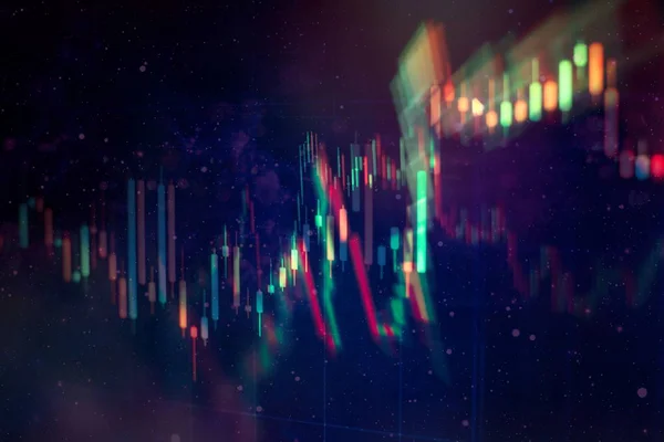 Dados Monitor Que Inclusive Market Analyze Gráficos Barras Diagramas Números — Fotografia de Stock