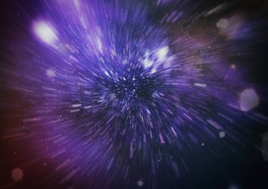 patlama yıldızı parlayan parçacıklar ve çizgiler. Güzel soyut ışınları arka plan.