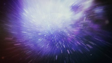 patlama yıldızı parlayan parçacıklar ve çizgiler. Güzel soyut ışınları arka plan.