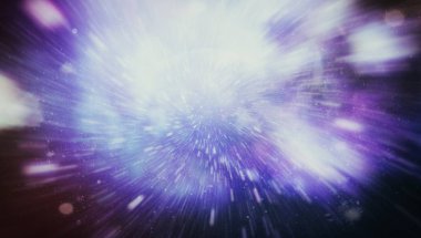 patlama yıldızı parlayan parçacıklar ve çizgiler. Güzel soyut ışınları arka plan.