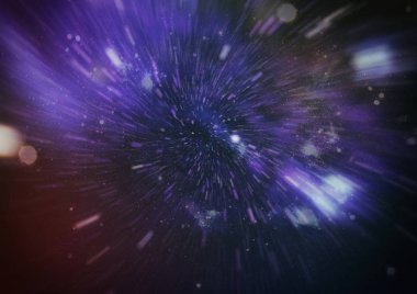 patlama yıldızı parlayan parçacıklar ve çizgiler. Güzel soyut ışınları arka plan.